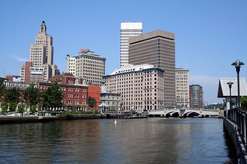 Providence Rhode Island Skyline